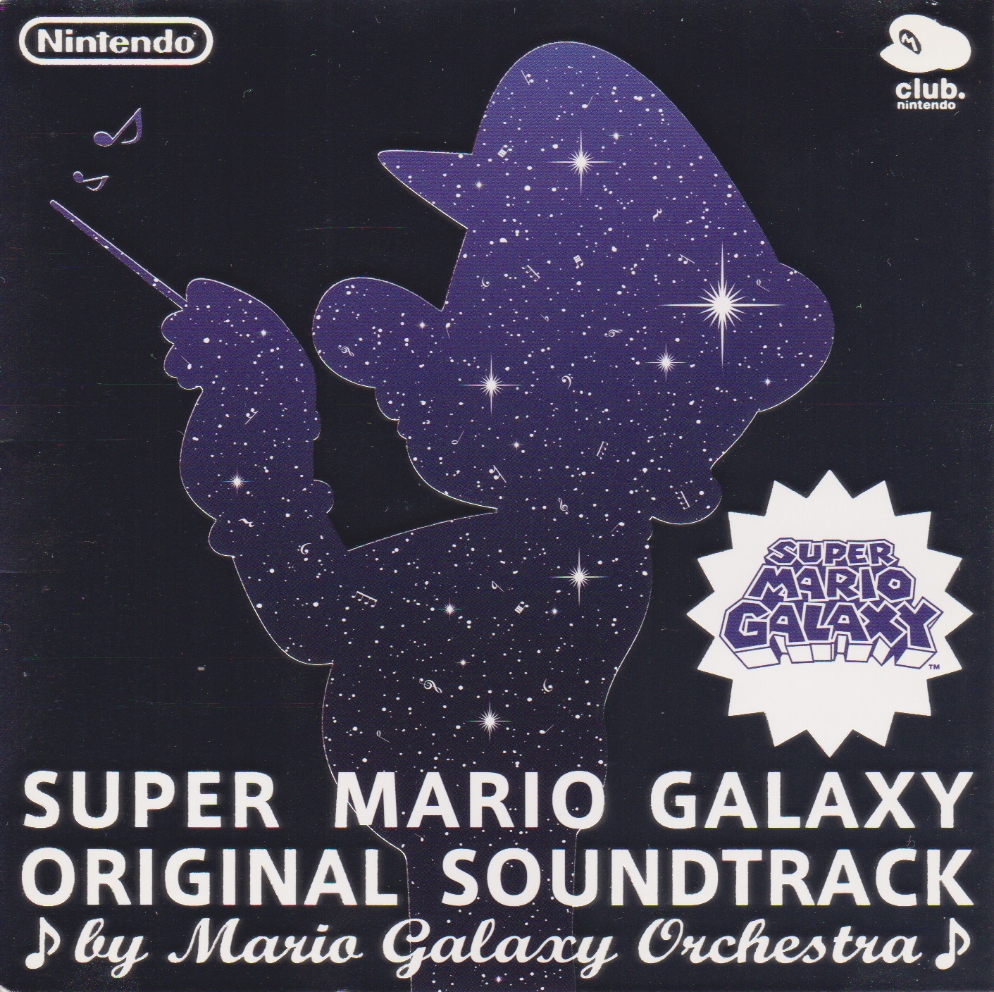 SUPER MARIO GALAXY ORIGINAL SOUND TRACK Platinum Version 2008